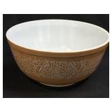 (B) Pyrex Woodland Brown #403 Mixing Bowl 2 1/2
