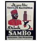 (C) Retro Style Drink Sambo "Chocolate Malted