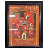 (F) Framed Prince Albert Poster 1907-1986 R. J.