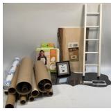 (D) Crafting Lot Including Chalkboard Panel,