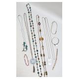 (SC) Several Assorted Costume Jewelry Necklaces