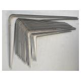 (G) Several Assorted Shelf Brackets