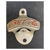 (A) Wall Mounted Bottle Opener Coca Cola