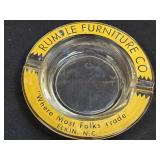 (A) Rumple Furniture Elkin Nc Advertising Ashtray