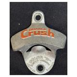 (A) Wall Mounted Bottle Opener Orange Crush