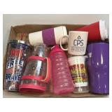 (G) Several Assorted Drinking Cups As Pictured