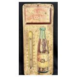 (B) Vintage Royal Crown Cola Thermometer 13.5"