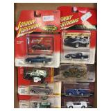 (G) 8 Johnny Lightening Die Cast Collector Cars