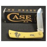 (SC) Case XX USA Smooth Yellow SQUIRREL Stainless
