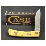 (SC) Case XX USA Smooth Yellow DEER Stainless Sod
