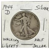 (SC) 1944-D Walking Liberty Half Dollar 90%