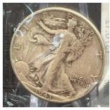 (SC) 1943 Walking Liberty Half Dollar 90% Silver
