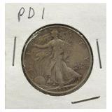 (SC) 1943 Walking Liberty Half Dollar 90% Silver