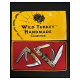 (SC) Wild Turkey Collection Folding Pocket Knives