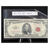(SC) Red Seal $5 Series 1963
