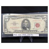 (SC) Red Seal $5 Series 1963