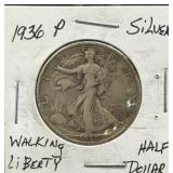 (SC) 1936-P Walking Liberty Half Dollar 90%