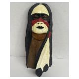 Vintage Wooden Hand Carved Indian Sculpture 10ï¿½