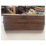 Hand Made Wooden Tool Box 33ï¿½ Long