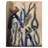 Tray Lot Of Assorted Tools Including Kobalt