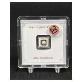 (SC) 1 Silver Ingot Weighing 1 Gram .999 Silver