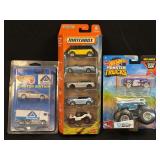 9 Assorted Hot Wheels and Matchbox Cars As