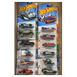12 Assorted Hot Wheels As Pictured NIB