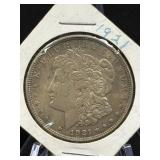 (SC) 1921-P Morgan Silver Dollar 90% Silver