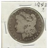(SC) 1882-S Morgan Silver Dollar 90% Silver