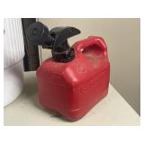 (BR) 1Gallon Blitz Plastic Gas Can Approximately