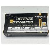 (SC) Fiocchi Defense Dynamics Jacketed Hollow