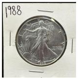 (SC) 1998 Silver American Eagle 1 Oz Fine Silver