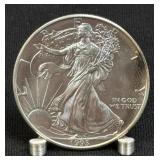 (SC) 1993 Silver American Eagle 1 Oz Fine Silver