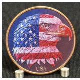 (SC) Freedom Eagle One AVDP Ounce .999 Colorized