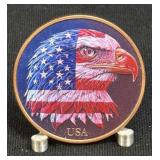 (SC) Freedom Eagle One AVDP Ounce .999 Colorized