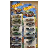 12 Assorted Hot Wheels As Pictured NIB
