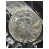 (SC) 2002 American Eagle Silver Dollar 1 Oz Fine