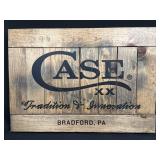 (SC) Case XX Wooden Sign 12ï¿½ X 17ï¿½ X 1ï¿½