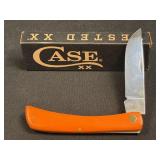 (SC) Case XX Orange Synthetic Smooth Sodbuster
