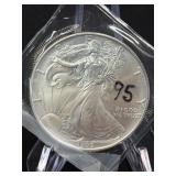 (SC) 1995 American Eagle Silver Dollar 1 Oz Fine