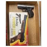 Tray Lot Of (2) Air Soft & BB Pistols As Pictured