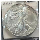 (SC) 2012 American Eagle Silver Dollar 1 Oz Fine