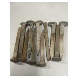 11 RailRoad Spikes excellent for Knife Making or