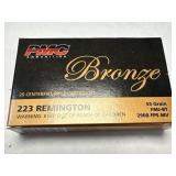 (SC) PMC Ammunition Bronze 223 Remington 55