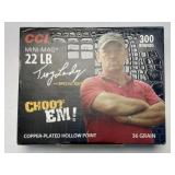 (SC) CCI Mini-Mag 22LR Cooper-Plated Hollow Point