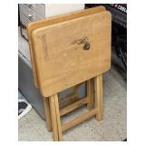 2 Piece Tray Table Set