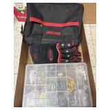Craftsman Bag, Gloves, and Assorted Hardware