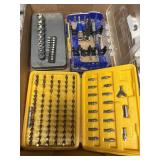 Assorted Drill Bits, Sockets & More