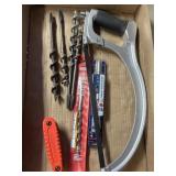 Tray Lot Of Assorted Items Including Task Force