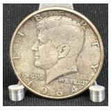 (SC) 1964 Kennedy Half Dollar 90% Silver